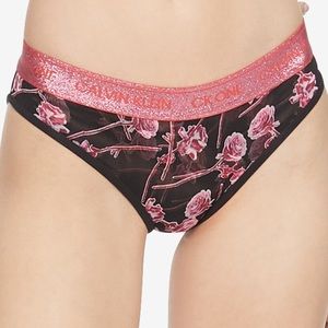 BRAND NEW WITH TAGS! CALVIN KLEIN Ck One Women's Glitter Bikini Underwear!